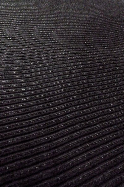 画像11: O0909E 女性用羽織  シルク（正絹） 黒, 縞 【中古】【USED】【リサイクル】 ★★★★☆【O0909E】 (11)