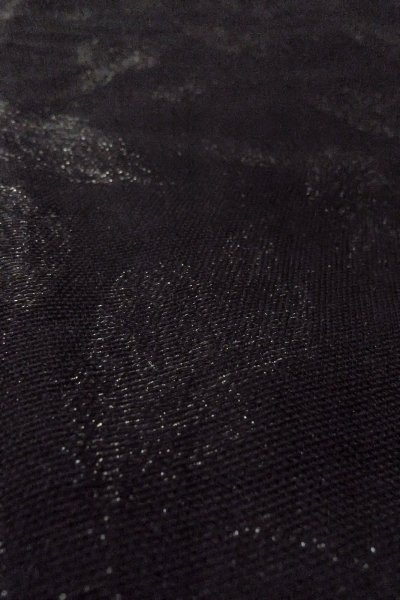 画像10: O0909F 女性用羽織  シルク（正絹） 黒, 葉 【中古】【USED】【リサイクル】 ★★★★☆【O0909F】 (10)