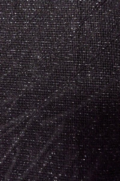 画像7: O0909G 女性用羽織  シルク（正絹） 黒, 線 【中古】【USED】【リサイクル】 ★★☆☆☆【O0909G】 (7)