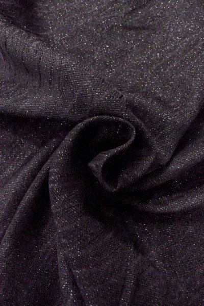 画像11: O0909G 女性用羽織  シルク（正絹） 黒, 線 【中古】【USED】【リサイクル】 ★★☆☆☆【O0909G】 (11)