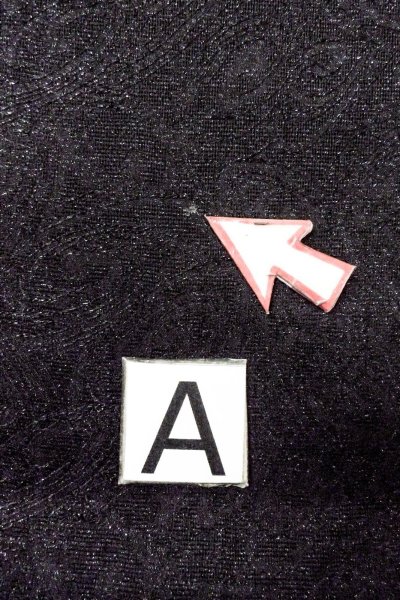 画像14: O0909H 女性用羽織  シルク（正絹） 黒, うず 【中古】【USED】【リサイクル】 ★★★☆☆【O0909H】 (14)