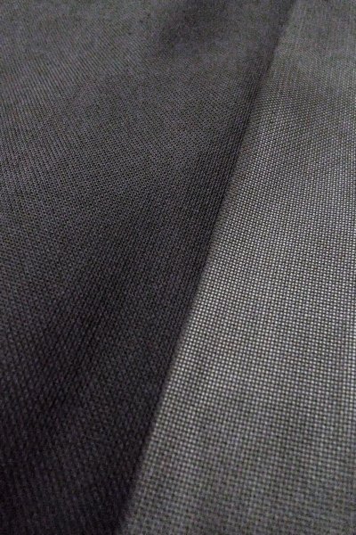 画像8: O0909I 女性用羽織  シルク（正絹） 黒, 草 【中古】【USED】【リサイクル】 ★★★☆☆【O0909I】 (8)