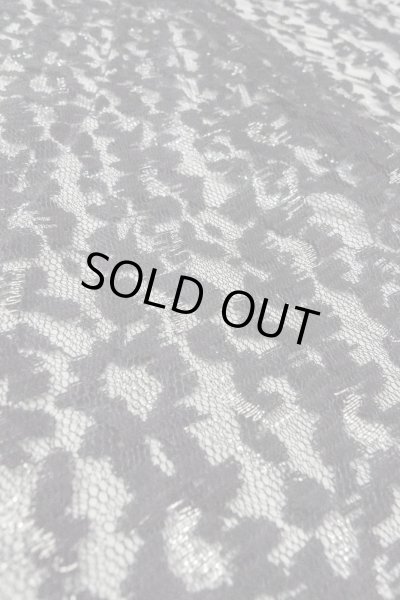 画像10: O0909J 女性用羽織  化繊 黒, 花 【中古】【USED】【リサイクル】 ★★★★☆【O0909J】 (10)