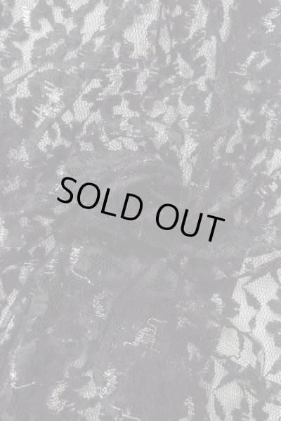 画像11: O0909J 女性用羽織  化繊 黒, 花 【中古】【USED】【リサイクル】 ★★★★☆【O0909J】 (11)