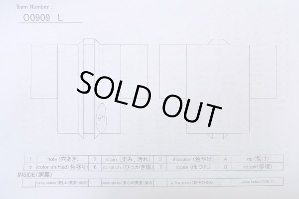 画像13: O0909L 女性用羽織  化繊 深い赤色, 花 【中古】【USED】【リサイクル】 ★★★☆☆【O0909L】 (13)