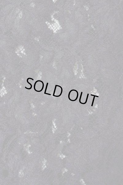 画像7: O0909M 女性用羽織  化繊 黒, 花 【中古】【USED】【リサイクル】 ★★★★☆【O0909M】 (7)