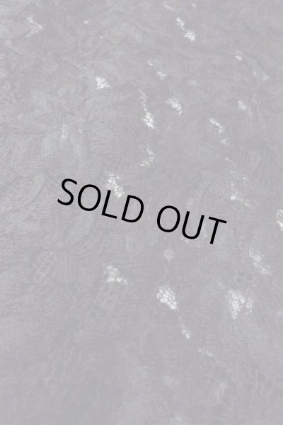 画像10: O0909M 女性用羽織  化繊 黒, 花 【中古】【USED】【リサイクル】 ★★★★☆【O0909M】 (10)