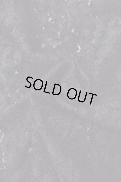 画像11: O0909M 女性用羽織  化繊 黒, 花 【中古】【USED】【リサイクル】 ★★★★☆【O0909M】 (11)