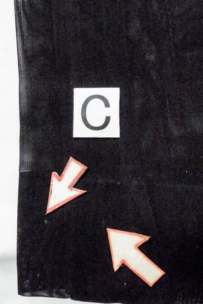 画像16: O0909N 女性用羽織  シルク（正絹） 黒, りんどう 【中古】【USED】【リサイクル】 ★☆☆☆☆【O0909N】 (16)