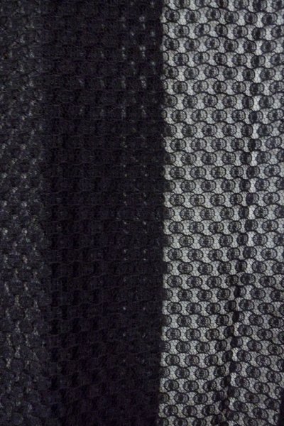 画像6: O0909O 女性用羽織  化繊 黒, 丸 【中古】【USED】【リサイクル】 ★★★★☆【O0909O】 (6)