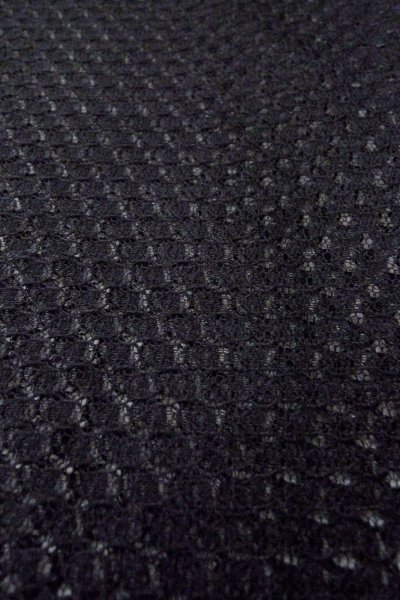 画像9: O0909O 女性用羽織  化繊 黒, 丸 【中古】【USED】【リサイクル】 ★★★★☆【O0909O】 (9)