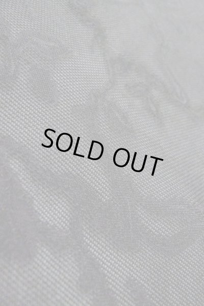 画像10: O0909R 女性用羽織  シルク（正絹） 黒, つた 【中古】【USED】【リサイクル】 ★★★★☆【O0909R】 (10)