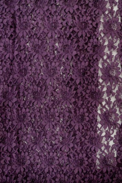 画像4: O0909S 女性用羽織  化繊 深い紫色, 花 【中古】【USED】【リサイクル】 ★★★☆☆【O0909S】 (4)