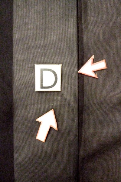 画像16: O0909W 女性用羽織  シルク（正絹） 黒, 花 【中古】【USED】【リサイクル】 ★★★☆☆【O0909W】 (16)