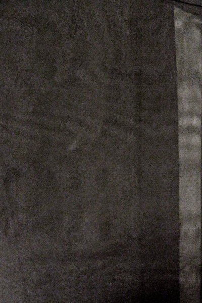 画像3: O0909Z 女性用羽織  シルク（正絹） 黒, 幾何学模様 【中古】【USED】【リサイクル】 ★★★★☆【O0909Z】 (3)