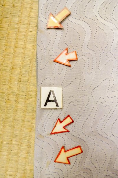 画像14: O1002G 女性用 色無地   シルク（正絹） 淡い薄い紫色,  抽象的模様 【中古】【USED】【リサイクル】 ★★☆☆☆【O1002G】 (14)