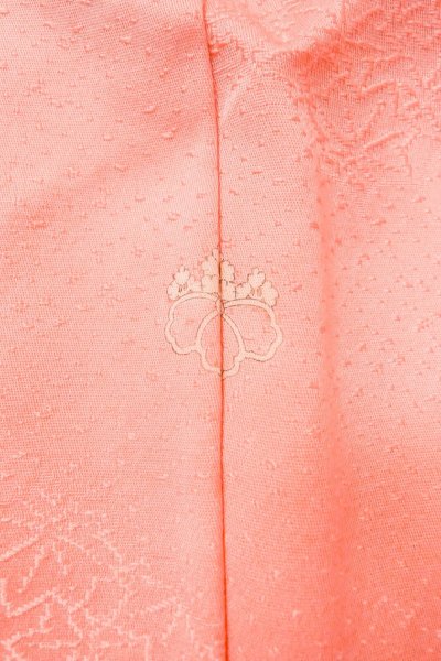 画像11: O1002Q 女性用 色無地   シルク（正絹） 光沢のある桃色,  【中古】【USED】【リサイクル】 ★★★☆☆【O1002Q】 (11)