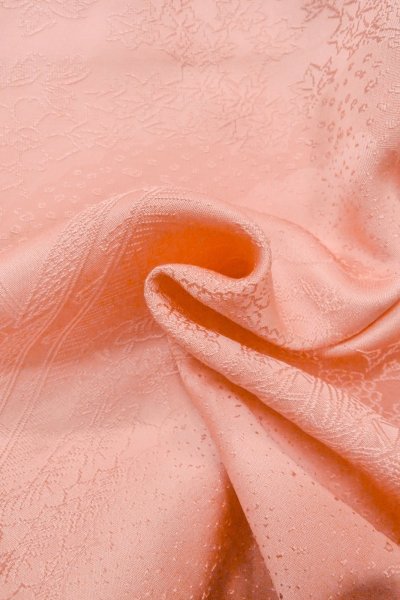 画像12: O1002Q 女性用 色無地   シルク（正絹） 光沢のある桃色,  【中古】【USED】【リサイクル】 ★★★☆☆【O1002Q】 (12)