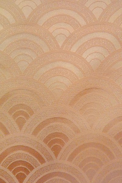 画像7: O1002R 女性用 色無地   シルク（正絹） 淡い薄い桃色,  【中古】【USED】【リサイクル】 ★★☆☆☆【O1002R】 (7)