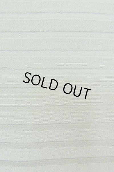 画像8: O1002S 女性用 色無地   シルク（正絹） 薄い灰色がかった緑色,  【中古】【USED】【リサイクル】 ★★☆☆☆【O1002S】 (8)