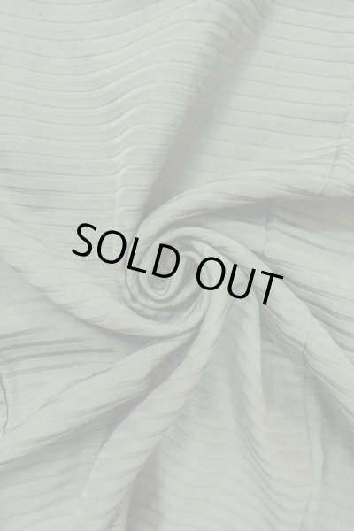 画像12: O1002S 女性用 色無地   シルク（正絹） 薄い灰色がかった緑色,  【中古】【USED】【リサイクル】 ★★☆☆☆【O1002S】 (12)