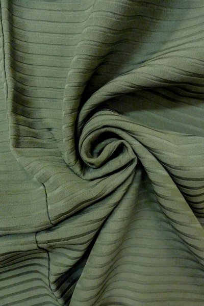 画像13: O1002S 女性用 色無地   シルク（正絹） 薄い灰色がかった緑色,  【中古】【USED】【リサイクル】 ★★☆☆☆【O1002S】 (13)