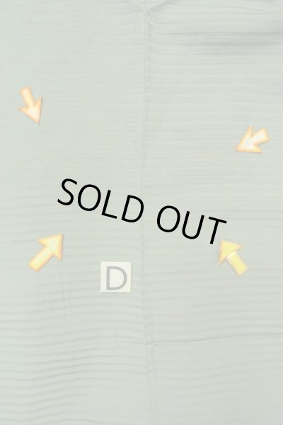 画像20: O1002S 女性用 色無地   シルク（正絹） 薄い灰色がかった緑色,  【中古】【USED】【リサイクル】 ★★☆☆☆【O1002S】 (20)