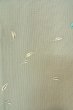 画像7: O1002W 女性用 付下げ   シルク（正絹） 薄い灰色がかった水色,  葉 【中古】【USED】【リサイクル】 ★☆☆☆☆【O1002W】 (7)