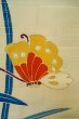 画像6: O1002Y 女性用 訪問着   シルク（正絹） 淡い薄い青緑色,  蝶々 【中古】【USED】【リサイクル】 ★★☆☆☆【O1002Y】 (6)