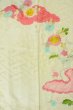 画像5: O1003F 女性用 振袖   シルク（正絹） 光沢のある白,  菊 【中古】【USED】【リサイクル】 ★★☆☆☆【O1003F】 (5)