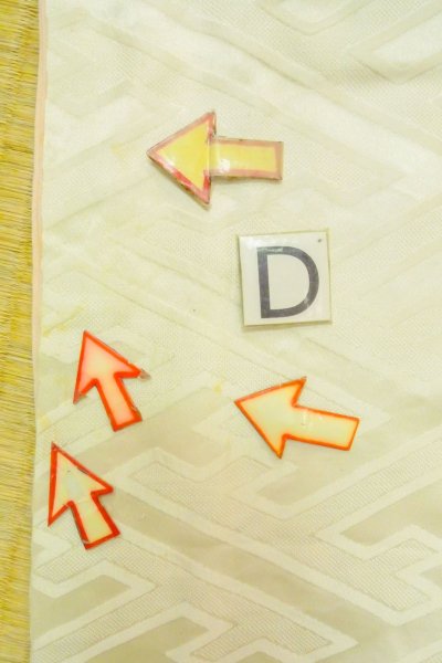 画像24: O1003F 女性用 振袖   シルク（正絹） 光沢のある白,  菊 【中古】【USED】【リサイクル】 ★★☆☆☆【O1003F】 (24)