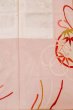 画像12: O1105A 女性用 振袖   シルク（正絹） 薄い桃色,  ぼたん 【中古】【USED】【リサイクル】 ★★☆☆☆【O1105A】 (12)