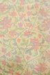 画像4: O1126D 女性用 紬  十日町紬  シルク（正絹） アイボリー,  花 【中古】【USED】【リサイクル】 ★★★★☆【O1126D】 (4)