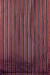画像4: O1126R 女性用 紬   シルク（正絹） 深い赤色,  縞 【中古】【USED】【リサイクル】 ★★★☆☆【O1126R】 (4)