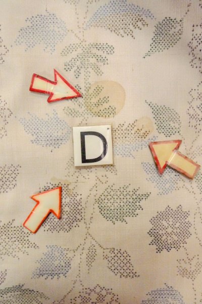 画像17: O1126Y 女性用 紬   シルク（正絹） オフ　ホワイト,  十字 【中古】【USED】【リサイクル】 ★★★☆☆【O1126Y】 (17)