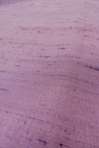 画像13: O1126Z 女性用 付下げ   シルク（正絹） 藤色,  人々 【中古】【USED】【リサイクル】 ★★☆☆☆【O1126Z】 (13)