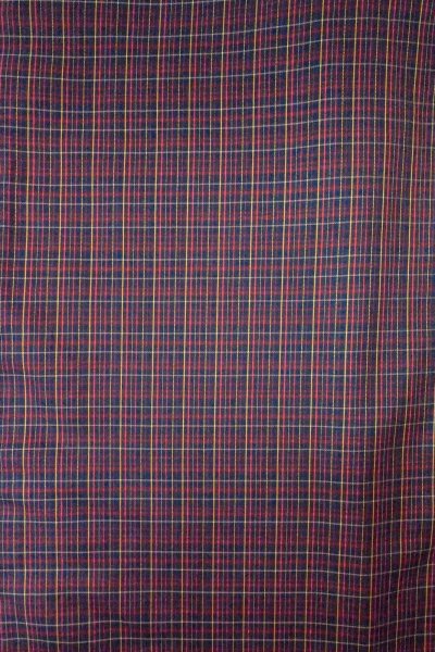 画像3: O1127B 女性用 紬   シルク（正絹） 黒,  チェック柄 【中古】【USED】【リサイクル】 ★★★★☆【O1127B】 (3)