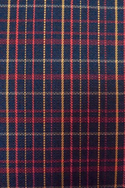 画像7: O1127B 女性用 紬   シルク（正絹） 黒,  チェック柄 【中古】【USED】【リサイクル】 ★★★★☆【O1127B】 (7)