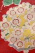 画像7: O1205A 女性用 羽織   シルク（正絹） 深い赤色,  花 【中古】【USED】【リサイクル】 ★☆☆☆☆【O1205A】 (7)