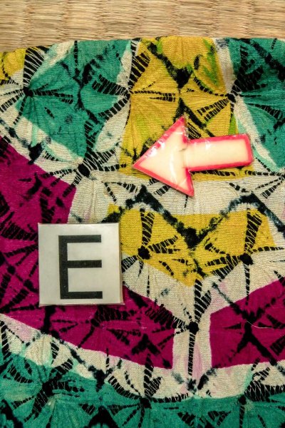 画像19: O1205C 女性用 羽織   シルク（正絹） 鮮やか青緑色,  車輪 【中古】【USED】【リサイクル】 ★☆☆☆☆【O1205C】 (19)