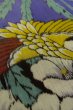画像10: O1205G 女性用 羽織   シルク（正絹） 鮮やか紫色,  花 【中古】【USED】【リサイクル】 ★★★☆☆【O1205G】 (10)
