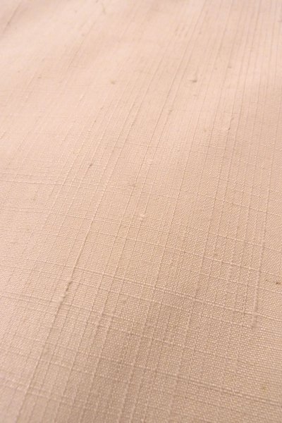 画像7: O1209E 女性用 色無地  米沢紬  シルク（正絹） 淡い桃色,  【中古】【USED】【リサイクル】 ★★★☆☆【O1209E】 (7)