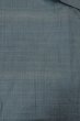 画像3: O1209N 女性用 紬   シルク（正絹） 淡い紺,  チェック柄 【中古】【USED】【リサイクル】 ★★★☆☆【O1209N】 (3)