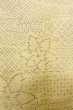 画像7: O1209X 女性用 紬   シルク（正絹） アイボリー,  花 【中古】【USED】【リサイクル】 ★★☆☆☆【O1209X】 (7)