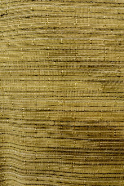 画像5: O1209Y 女性用 紬   シルク（正絹） 黄みオリーブ,  線 【中古】【USED】【リサイクル】 ★☆☆☆☆【O1209Y】 (5)