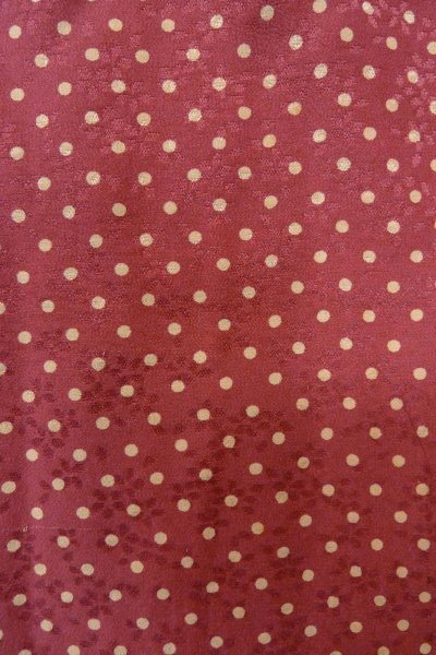 画像6: O1210D 女性用 襦袢   シルク（正絹） 赤み紫色,  小さな点々 【中古】【USED】【リサイクル】 ★★★☆☆【O1210D】 (6)