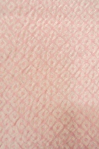 画像7: O1225T 女性用 女の子用長襦袢   化繊 淡い桃色,  かのこ 【中古】【USED】【リサイクル】 ★★★☆☆【O1225T】 (7)