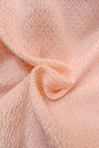 画像12: O1225T 女性用 女の子用長襦袢   化繊 淡い桃色,  かのこ 【中古】【USED】【リサイクル】 ★★★☆☆【O1225T】 (12)