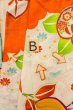 画像14: O1225U 女性用 女の子用着物   シルク（正絹） オフ　ホワイト,  桜 【中古】【USED】【リサイクル】 ★★☆☆☆【O1225U】 (14)