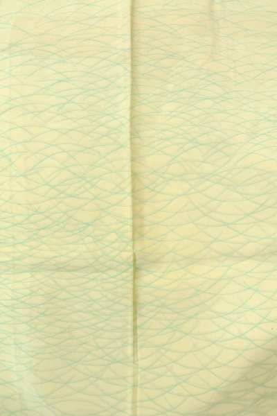 画像4: O1225X 女性用 襦袢   シルク（正絹） オフ　ホワイト,  芝草 【中古】【USED】【リサイクル】 ★★★☆☆【O1225X】 (4)